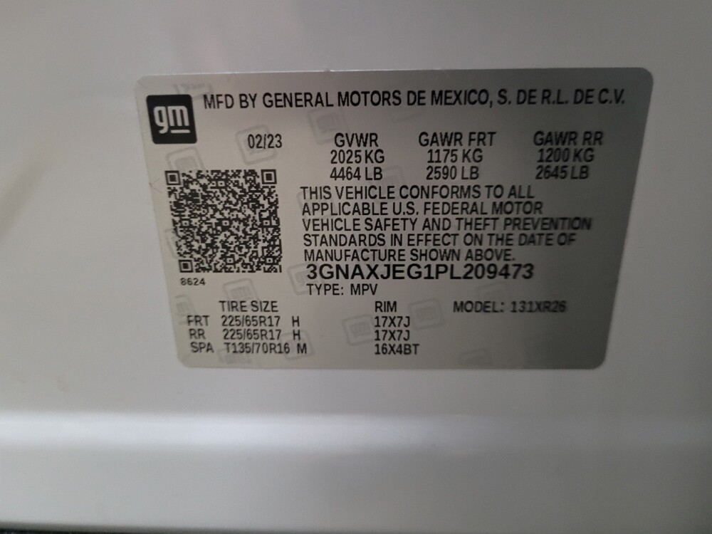 2023 Chevrolet Equinox in New Castle, DE 19720 - 18107505 33