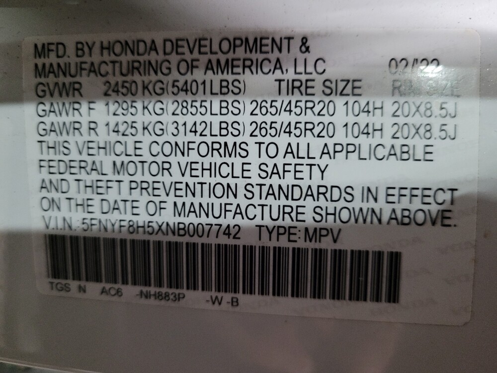2022 Honda Passport in New Castle, DE 19720 - 18107506 33