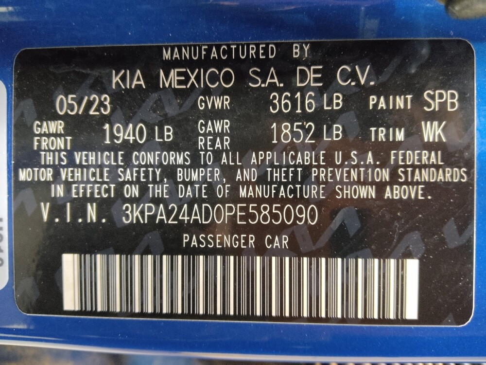 2023 Kia Rio in Gastonia, NC 28056 - 18107535 33