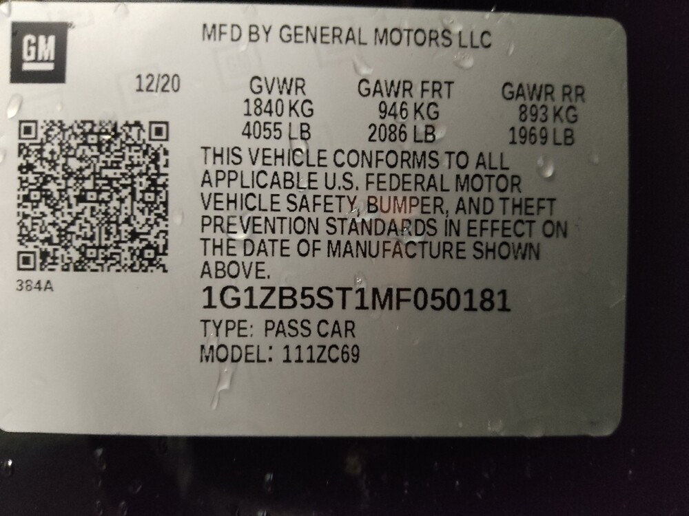 2021 Chevrolet Malibu in Charlotte, NC 28273 - 18107538 33