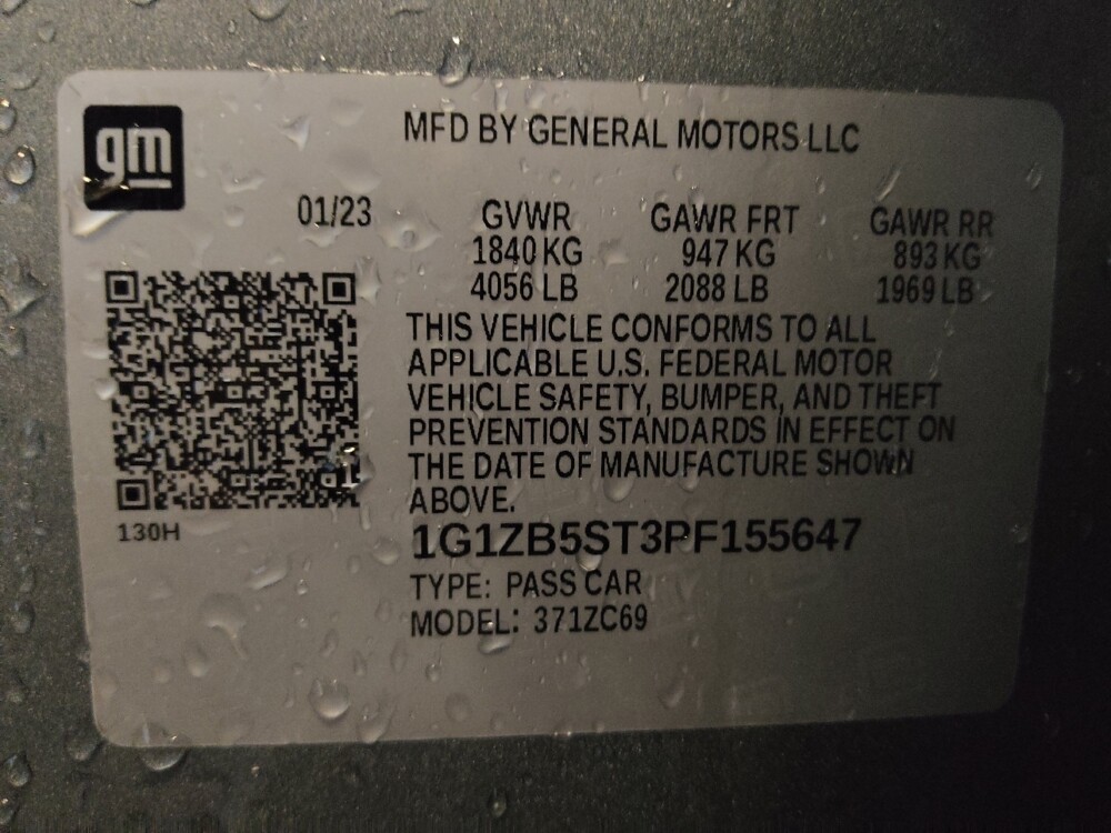 2023 Chevrolet Malibu in Salem, VA 24153 - 18107539 33