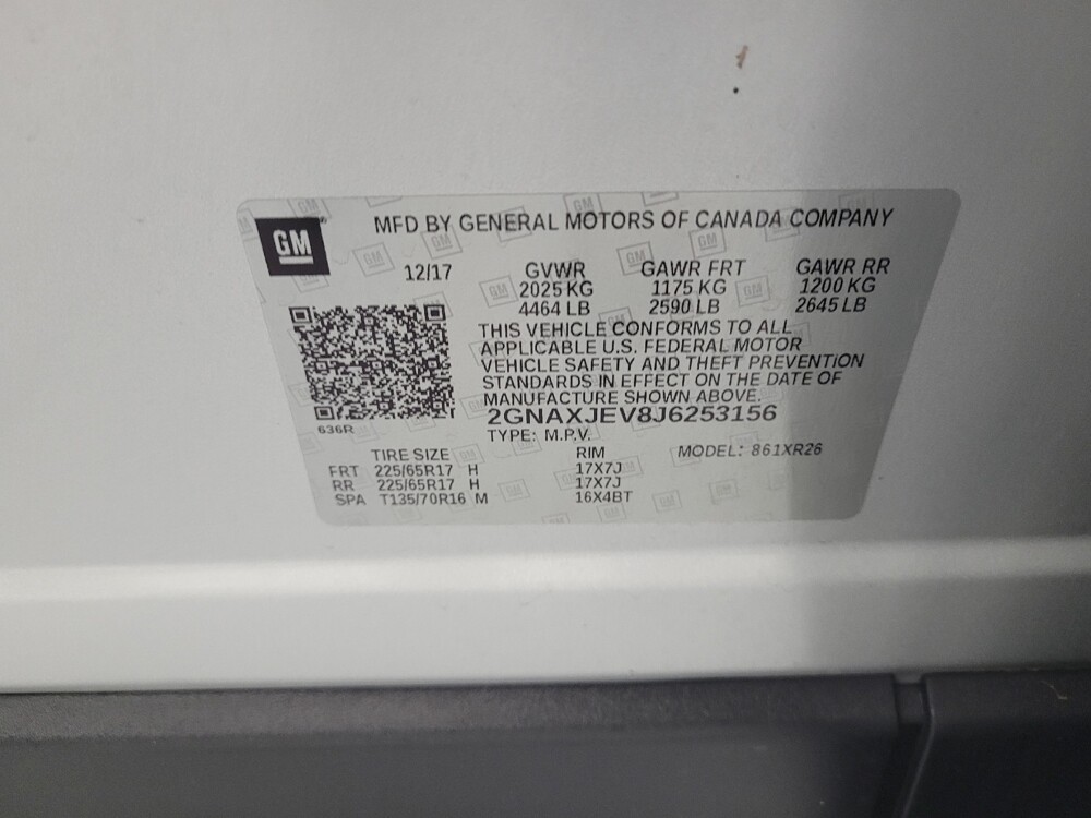 2018 Chevrolet Equinox in Charlotte, NC 28273 - 18107540 33