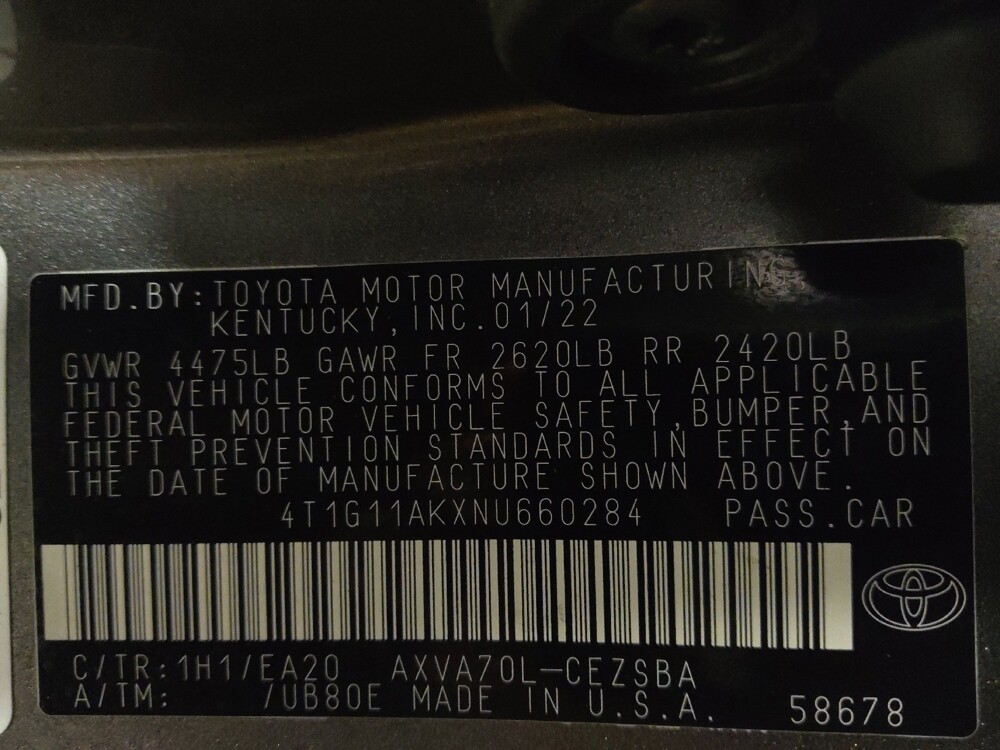 2022 Toyota Camry in Houston, TX 77074 - 18107552 33