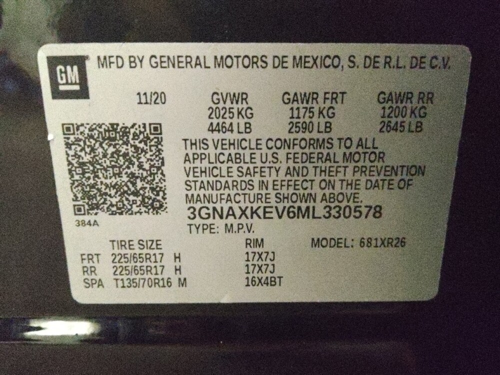 2021 Chevrolet Equinox in Live Oak, TX 78233 - 18107553 33