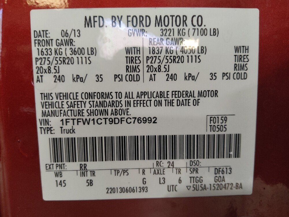 2013 Ford F150 in Hialeah, FL 33014 - 18107561 33