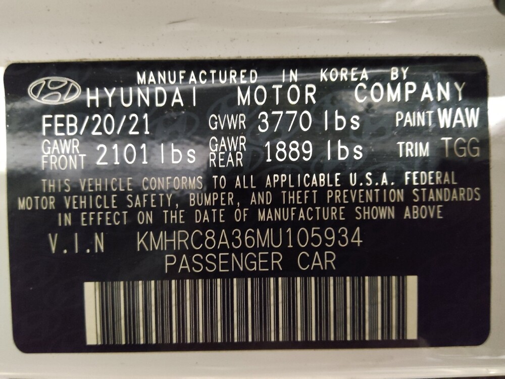 2021 Hyundai Venue in Jacksonville, FL 32225 - 18107562 33