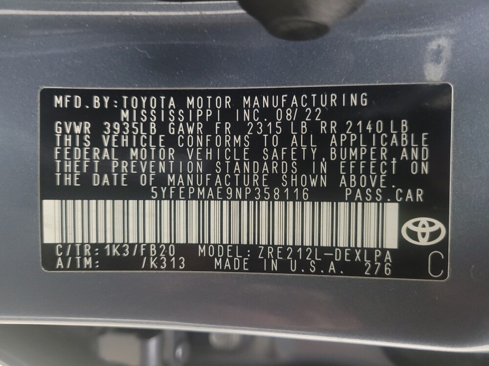 2022 Toyota Corolla in Taylor, MI 48180 - 18107578 33