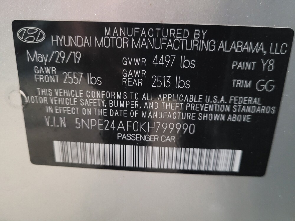 2019 Hyundai Sonata in Owings Mills, MD 21117 - 18107583 33