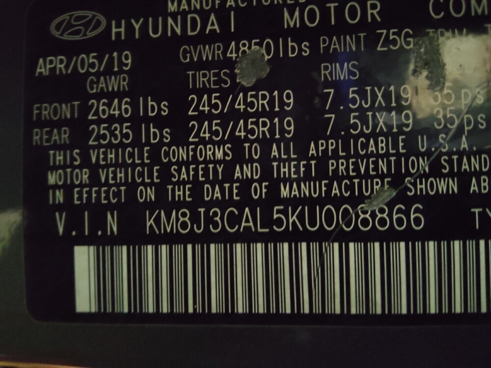 2019 Hyundai Tucson in Stone Mountain, GA 30083 - 18107599 33