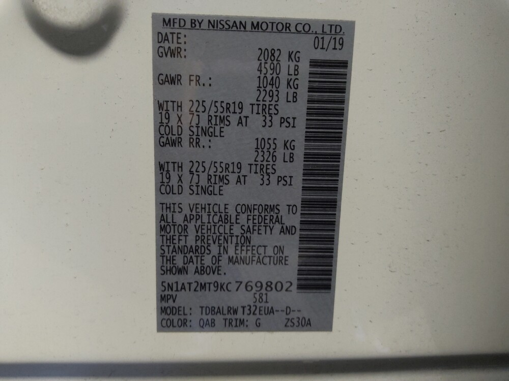 2019 Nissan Rogue in Glendale, AZ 85301 - 18107603 33