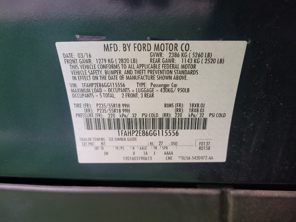 2016 Ford Taurus in Toledo, OH 43617 - 18107606 33