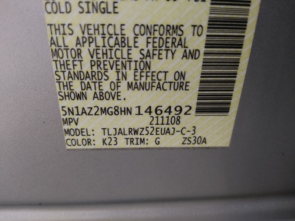 2017 Nissan Murano in Marietta, GA 30062 - 18107611 33