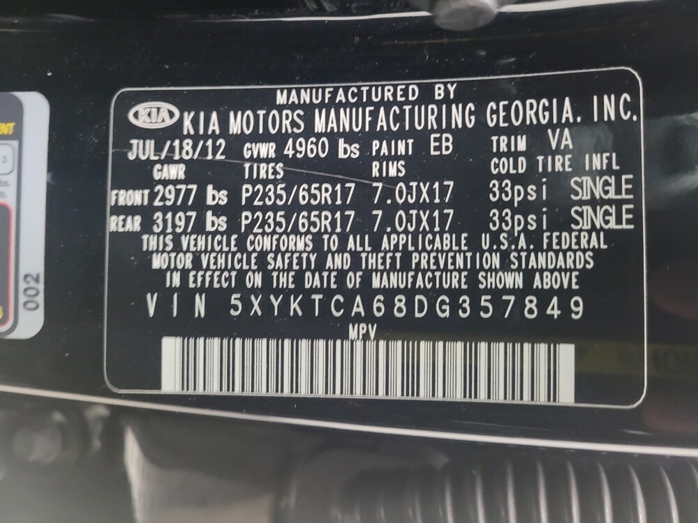 2013 Kia Sorento in Eastpointe, MI 48021 - 18107618 33