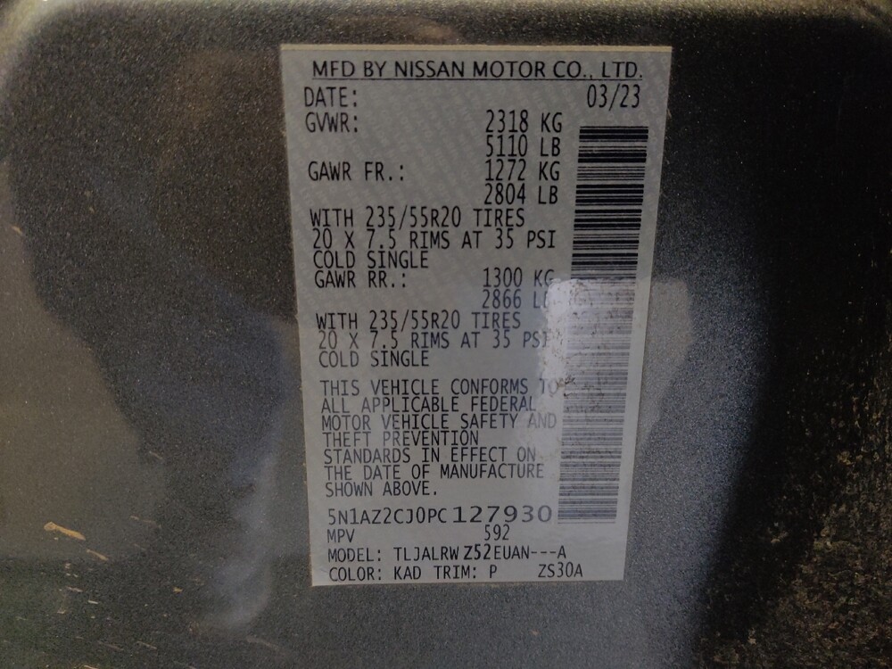 2023 Nissan Murano in Chandler, AZ 85225 - 18107662 33