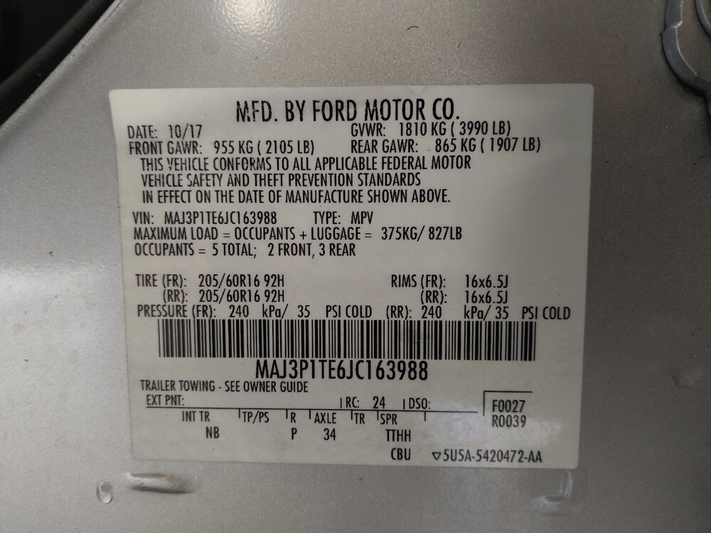 2018 Ford EcoSport in Miami, FL 33157 - 18107682 33