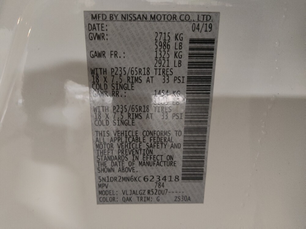 2019 Nissan Pathfinder in Athens, GA 30606 - 18107687 33