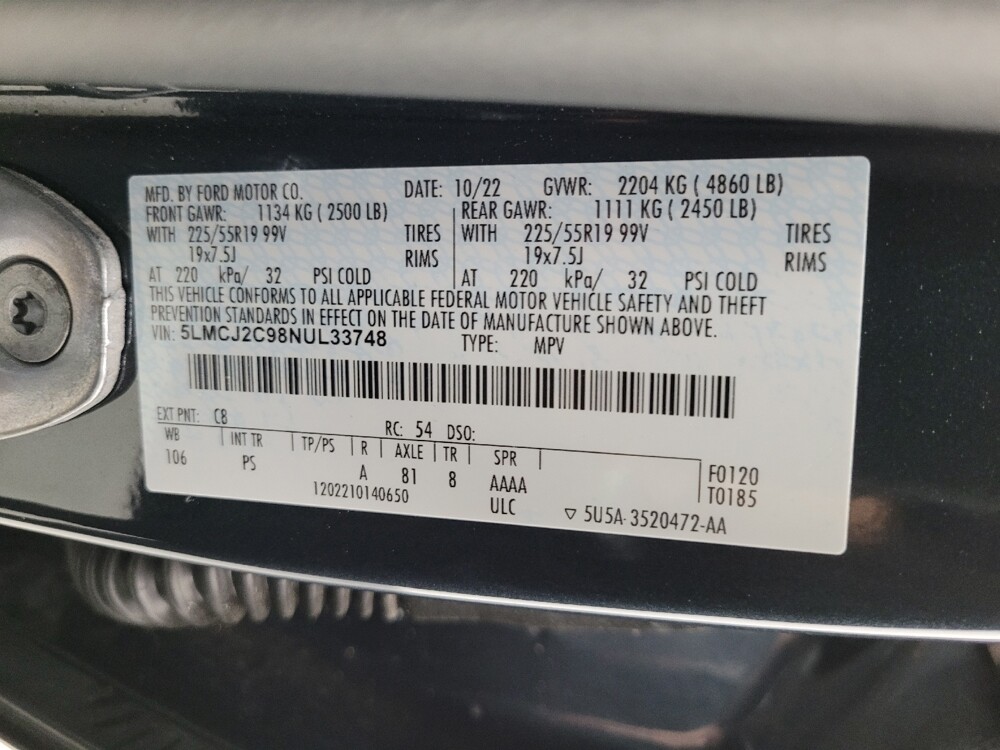 2022 Lincoln Corsair in Las Vegas, NV 89102 - 18107712 33