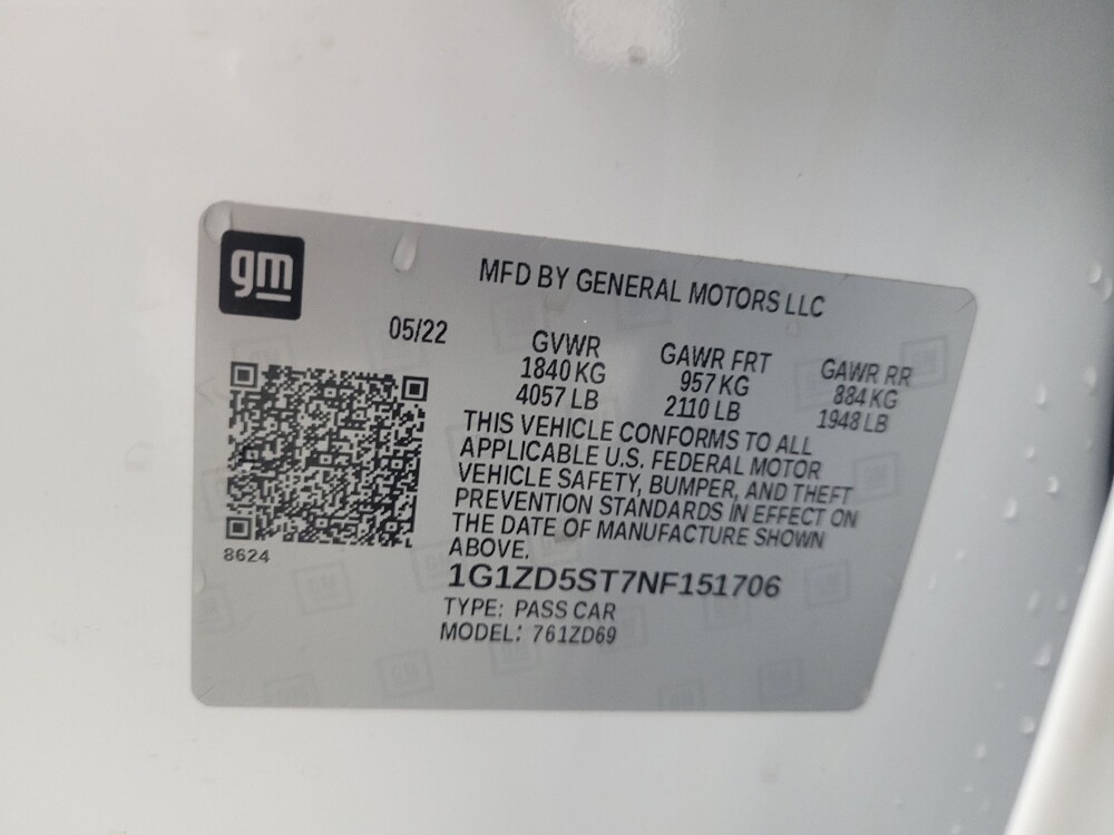 2022 Chevrolet Malibu in Huntsville, AL 35816 - 18107717 33