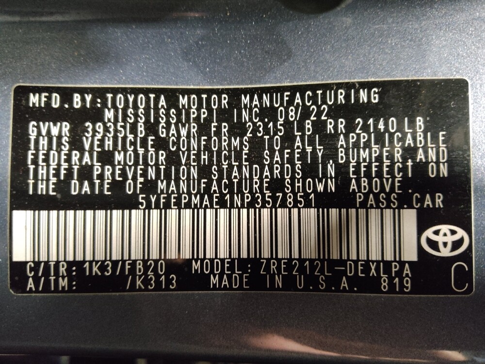 2022 Toyota Corolla in Marietta, GA 30062 - 18107726 33