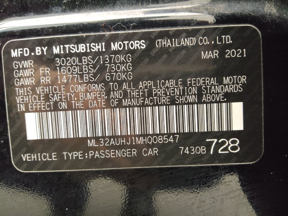 2021 Mitsubishi Mirage in Denver, CO 80012 - 18107731 33