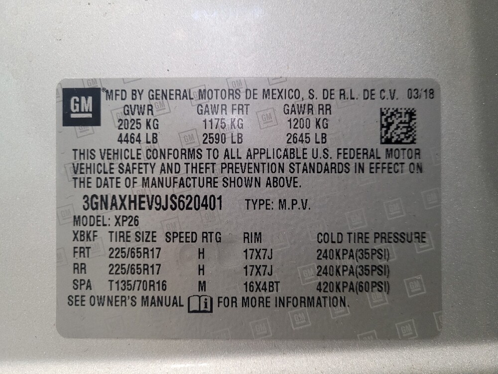 2018 Chevrolet Equinox in Marietta, GA 30062 - 18107732 33