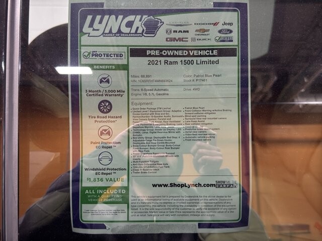 2021 RAM 1500 in Burlington, WI 53105 - 18107766 43