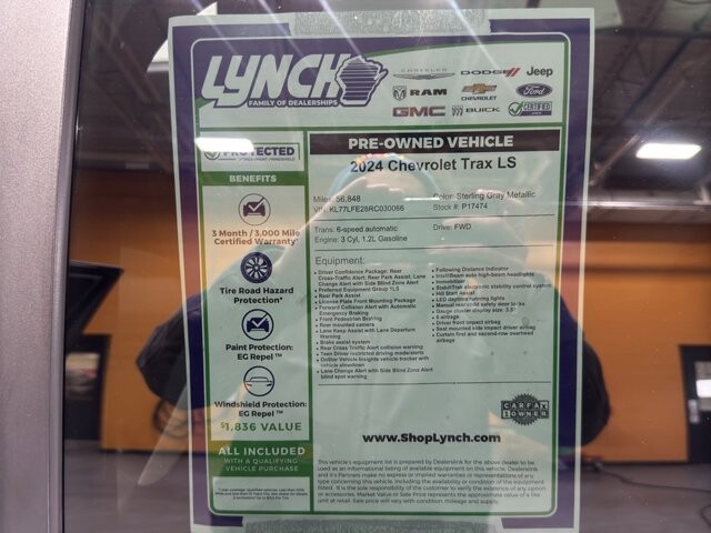 2024 Chevrolet Trax in Burlington, WI 53105 - 18107776 36