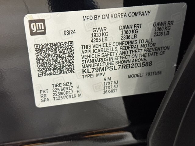 2024 Chevrolet TrailBlazer in Burlington, WI 53105 - 18107785 35