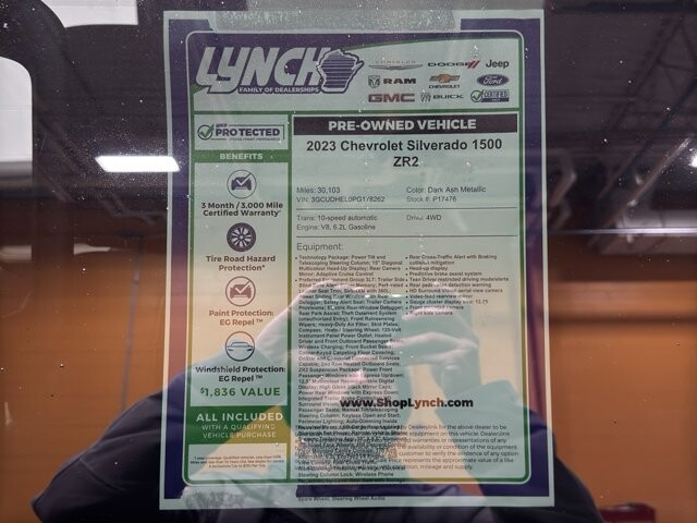 2023 Chevrolet Silverado 1500 in Burlington, WI 53105 - 18107795 47
