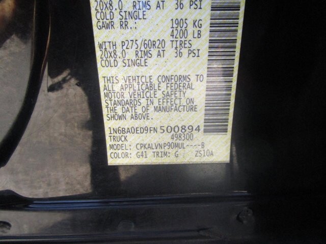 2015 Nissan Titan in Tampa, FL 33604-6914 - 18107816 31