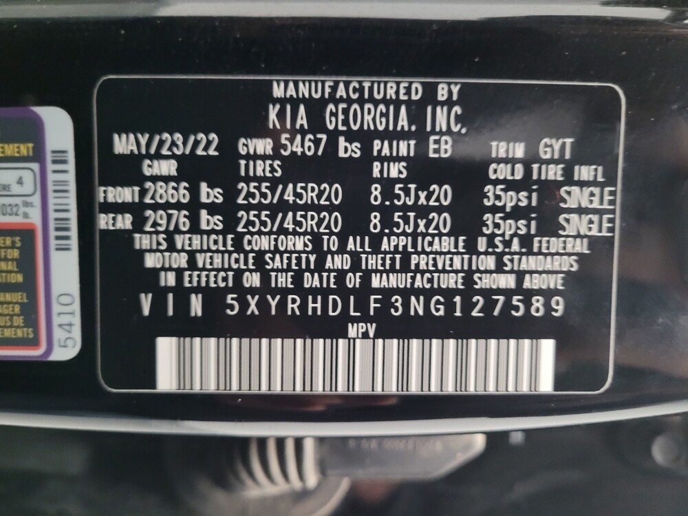 2022 Kia Sorento in Downey, CA 90241 - 18107819 33