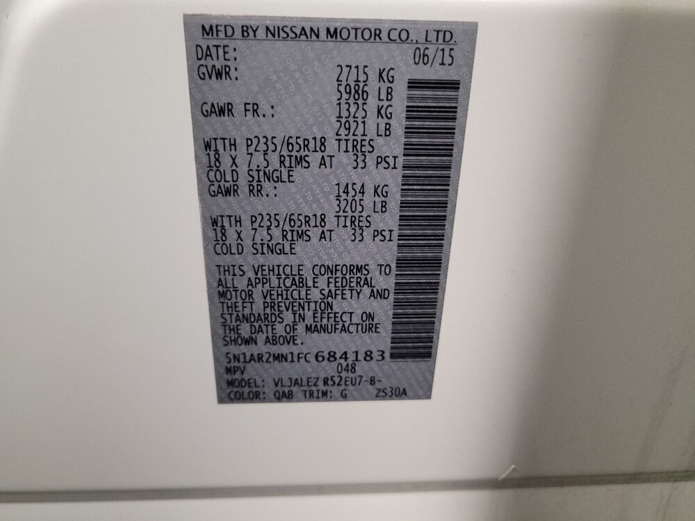 2015 Nissan Pathfinder in Torrance, CA 90504 - 18107828 33