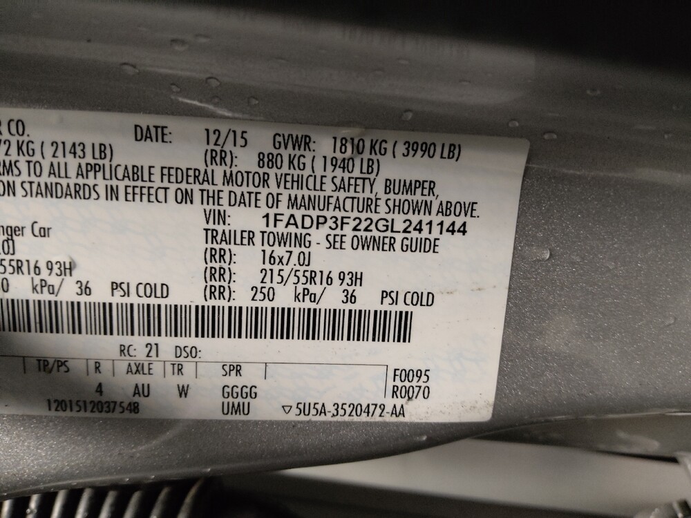 2016 Ford Focus in Columbus, GA 31909 - 18107840 33