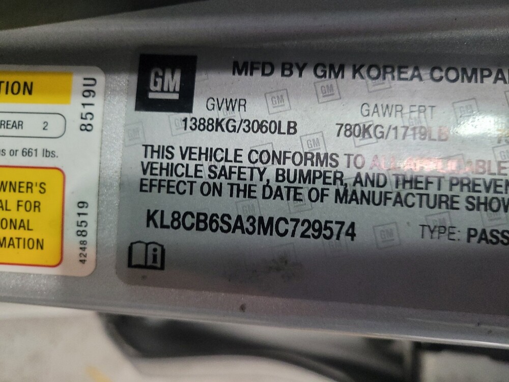 2021 Chevrolet Spark in Athens, GA 30606 - 18107849 33