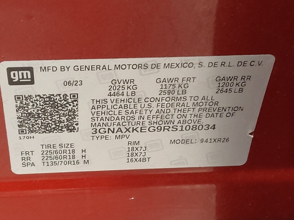 2024 Chevrolet Equinox in Plano, TX 75074 - 18107859 33