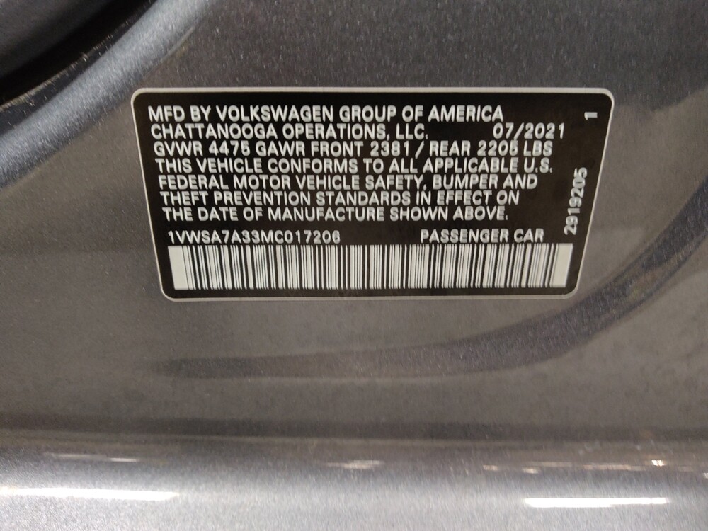 2021 Volkswagen Passat in Lewisville, TX 75067 - 18107862 33