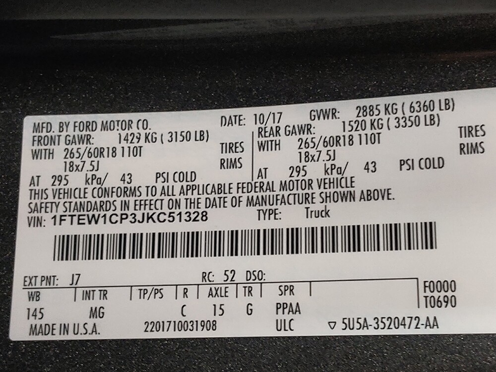 2018 Ford F150 in Lewisville, TX 75067 - 18107864 33