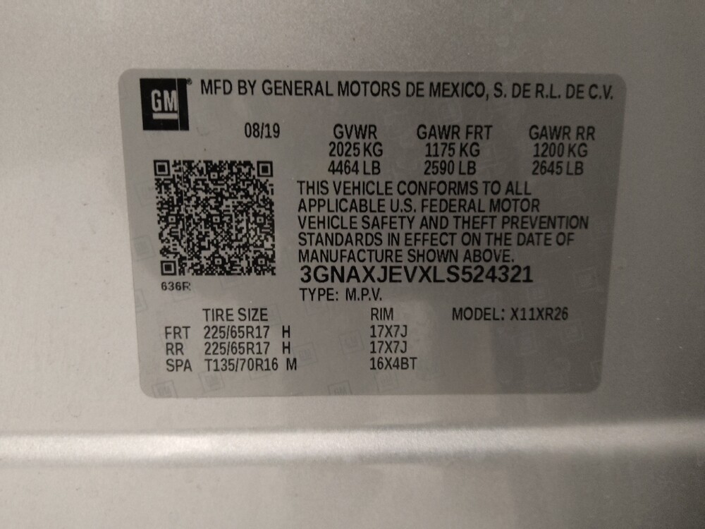 2020 Chevrolet Equinox in Macon, GA 31210 - 18107875 33