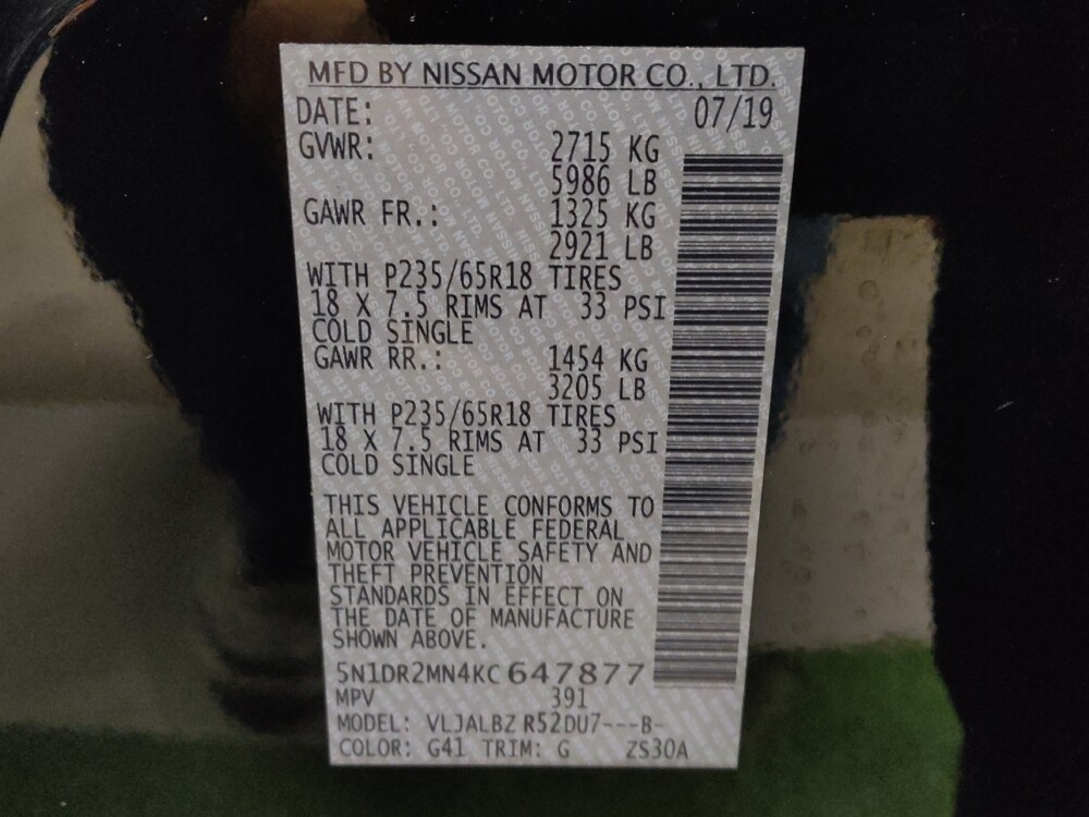 2019 Nissan Pathfinder in Mesa, AZ 85210 - 18107882 33