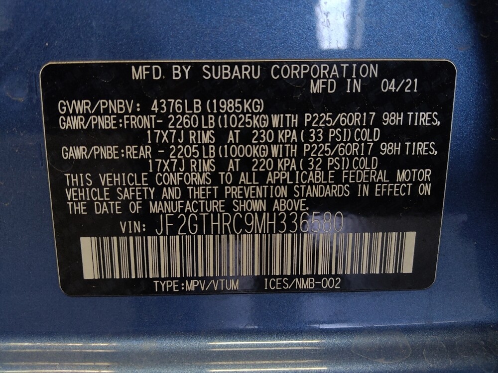 2021 Subaru Crosstrek in Albuquerque, NM 87123 - 18107884 33