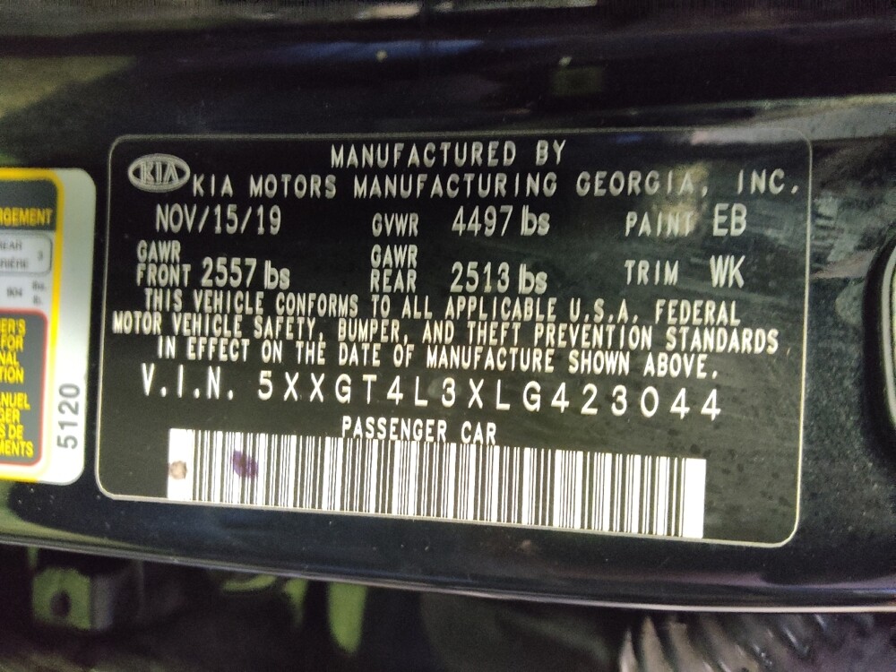 2020 Kia Optima in Tallahassee, FL 32304 - 18107904 33