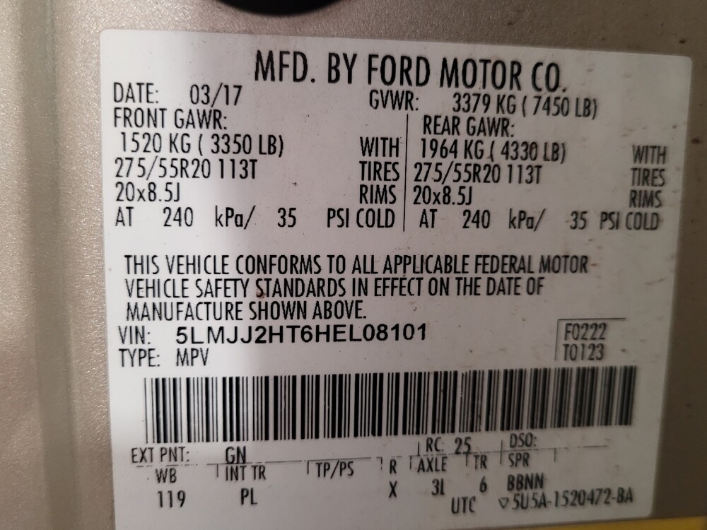 2017 Lincoln Navigator in Orlando, FL 32808 - 18107913 33