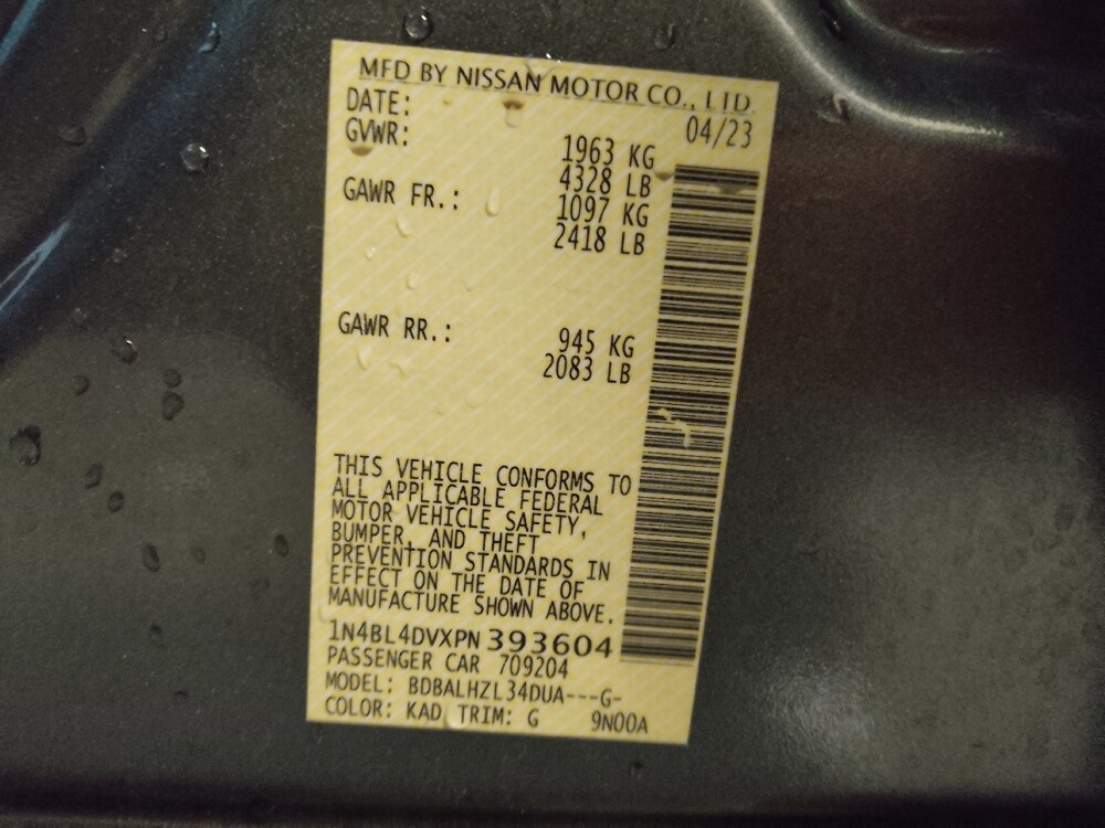 2023 Nissan Altima in Winston-Salem, NC 27103 - 18107963 33