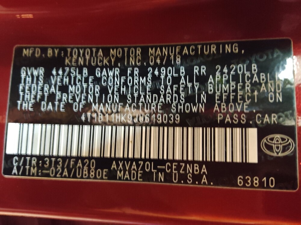 2018 Toyota Camry in Winston-Salem, NC 27103 - 18107968 33