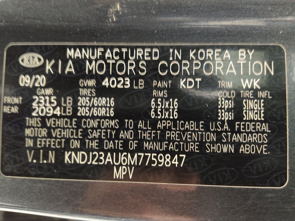 2021 Kia Soul in Colorado Springs, CO 80909 - 18107976 33