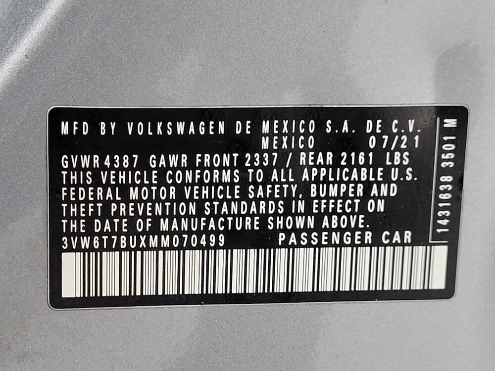 2021 Volkswagen Jetta in Memphis, TN 38128 - 18107981 33