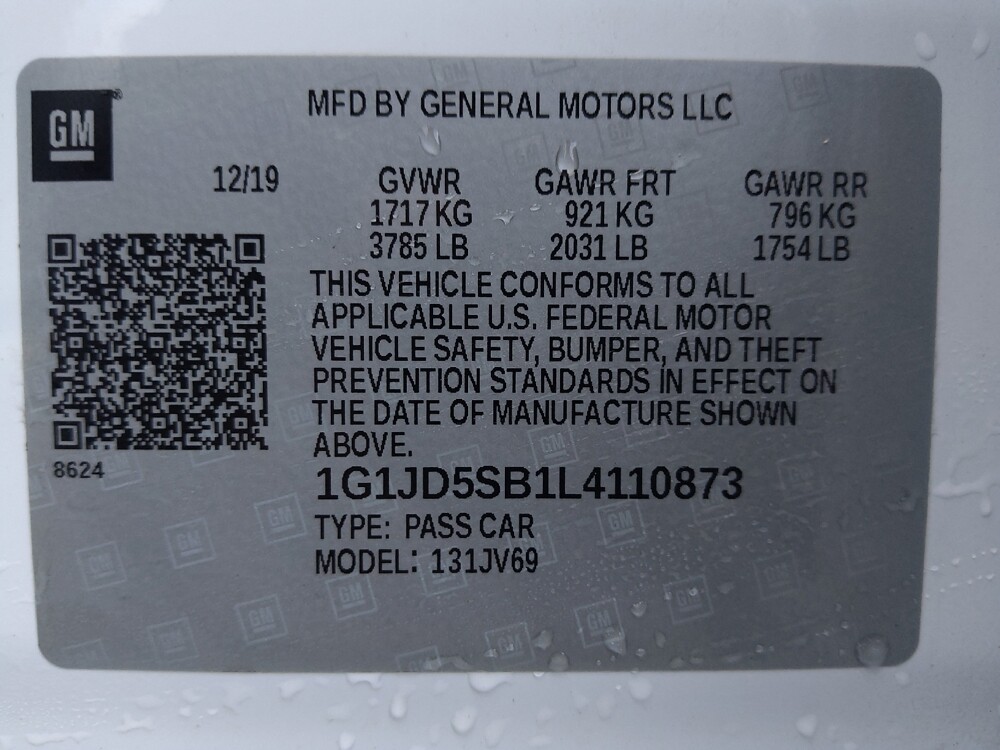 2020 Chevrolet Sonic in Houston, TX 77060 - 18107994 33