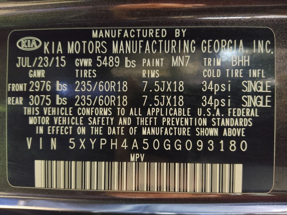 2016 Kia Sorento in Houston, TX 77060 - 18107996 33