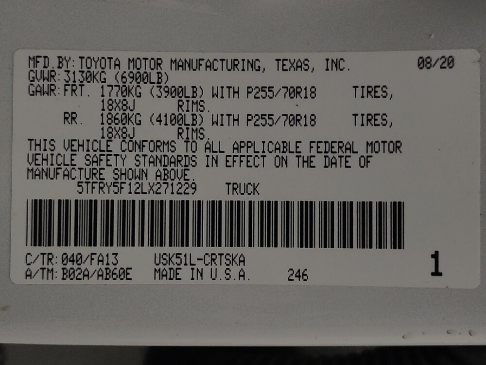 2020 Toyota Tundra in Live Oak, TX 78233 - 18108005 33