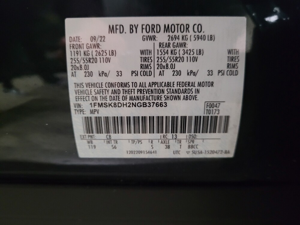2022 Ford Explorer in Woodbridge, VA 22191 - 18108028 33